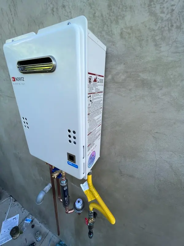 Tankless water heater installation for Gardiner homes